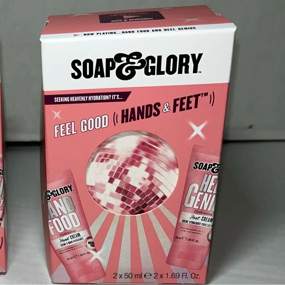 Soap & Glory Smooth Minis Mix and Feel Good‎ Hands & Feet New in Boxes